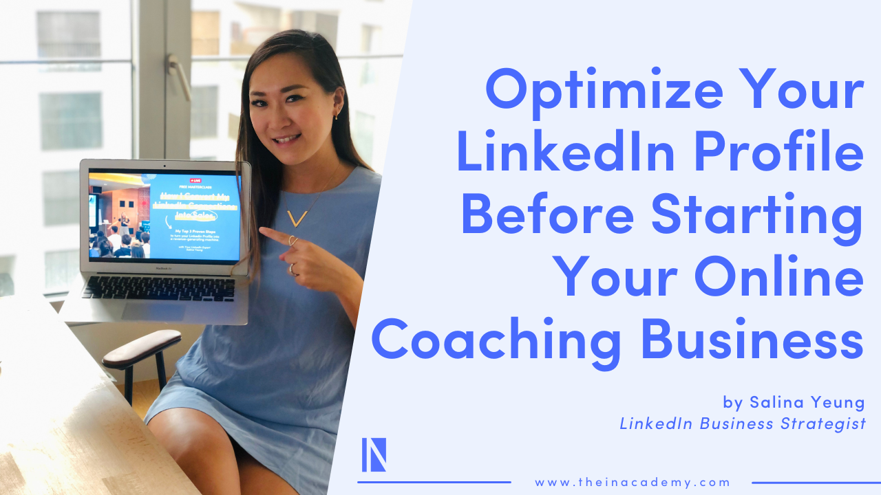How to Optimize Your LinkedIn Profile for online coaching business