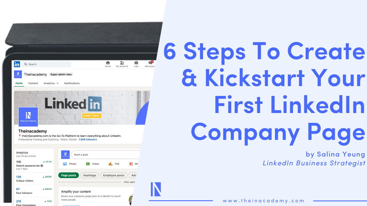 Steps to create LinkedIn Company Page