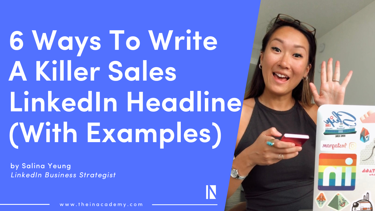 Write a killer sales LinkedIn headline